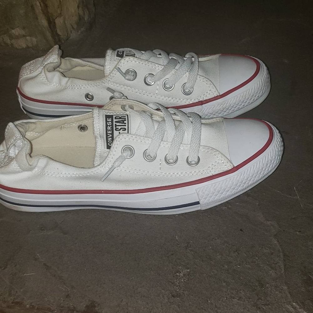 White Allstars Converse
